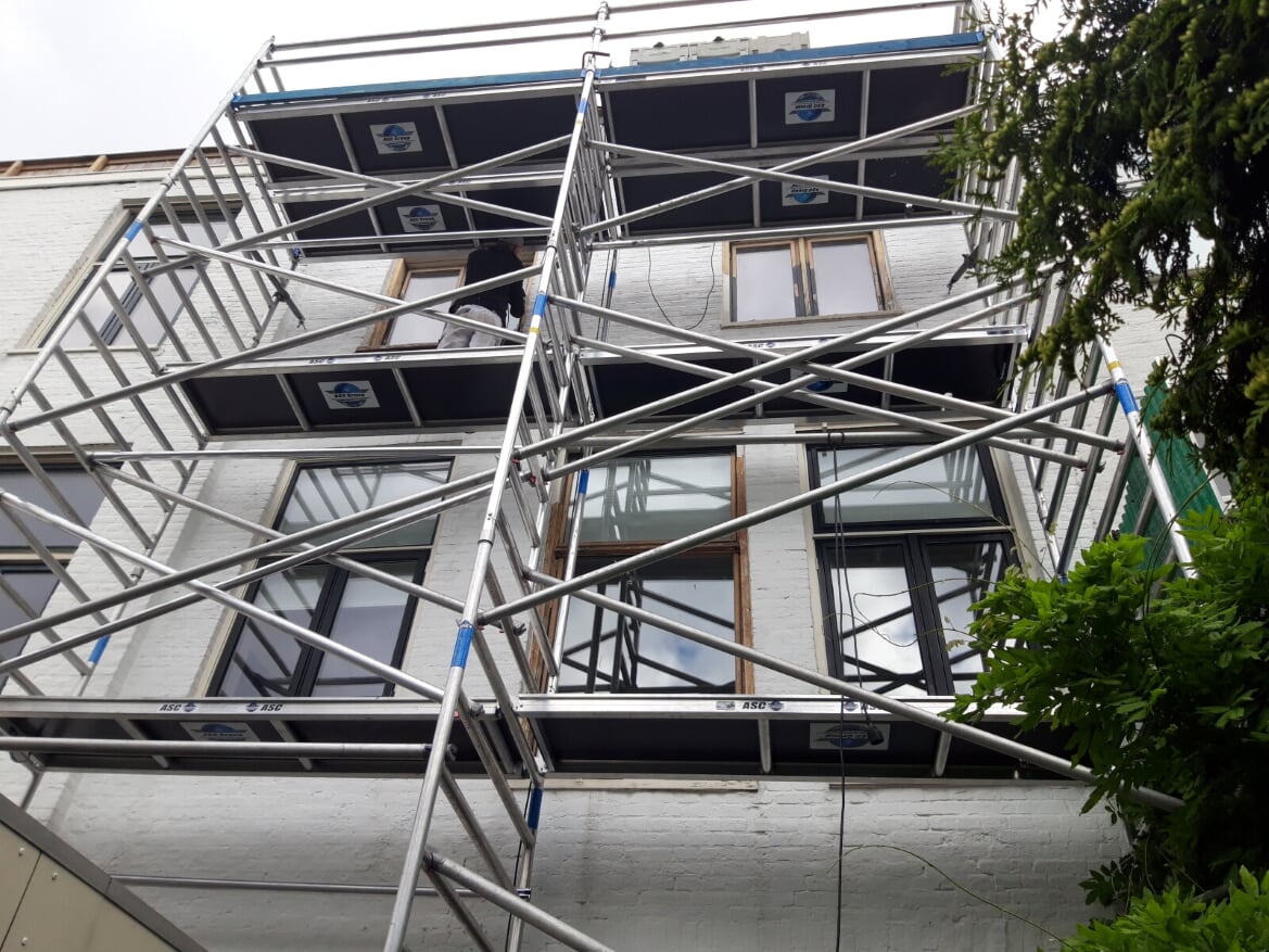 Aluminium steigerconstructie huren